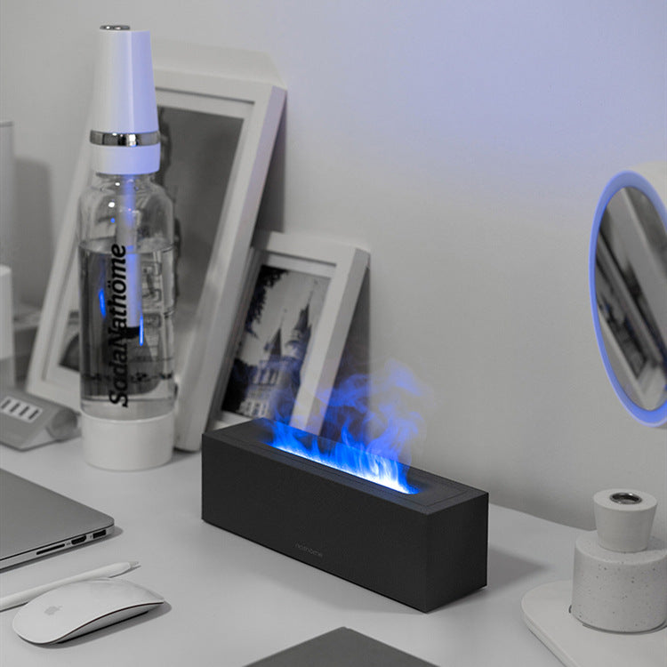 200ML Good-quality Flame Humidifier USB Air Aroma Cool Mist Diffuser For Home