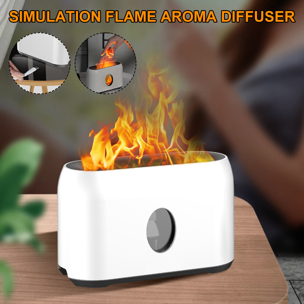 Volcanic Flame Simulation Aroma Diffuser