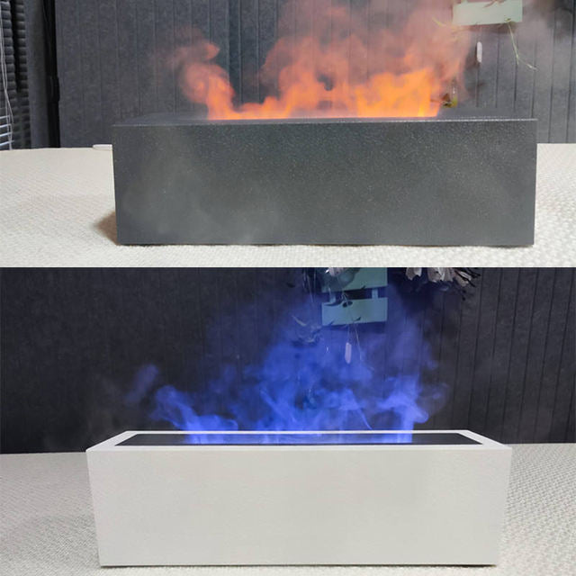 200ML Good-quality Flame Humidifier USB Air Aroma Cool Mist Diffuser For Home