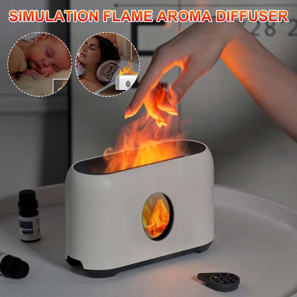 Volcanic Flame Simulation Aroma Diffuser